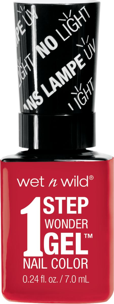 Wet n Wild Гель-лак для ногтей 1 Step Wonder Gel E7241 crime of passion