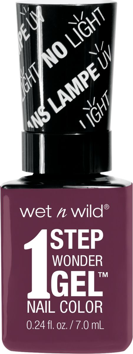 Wet n Wild Гель-лак для ногтей 1 Step Wonder Gel E7341 under my plum