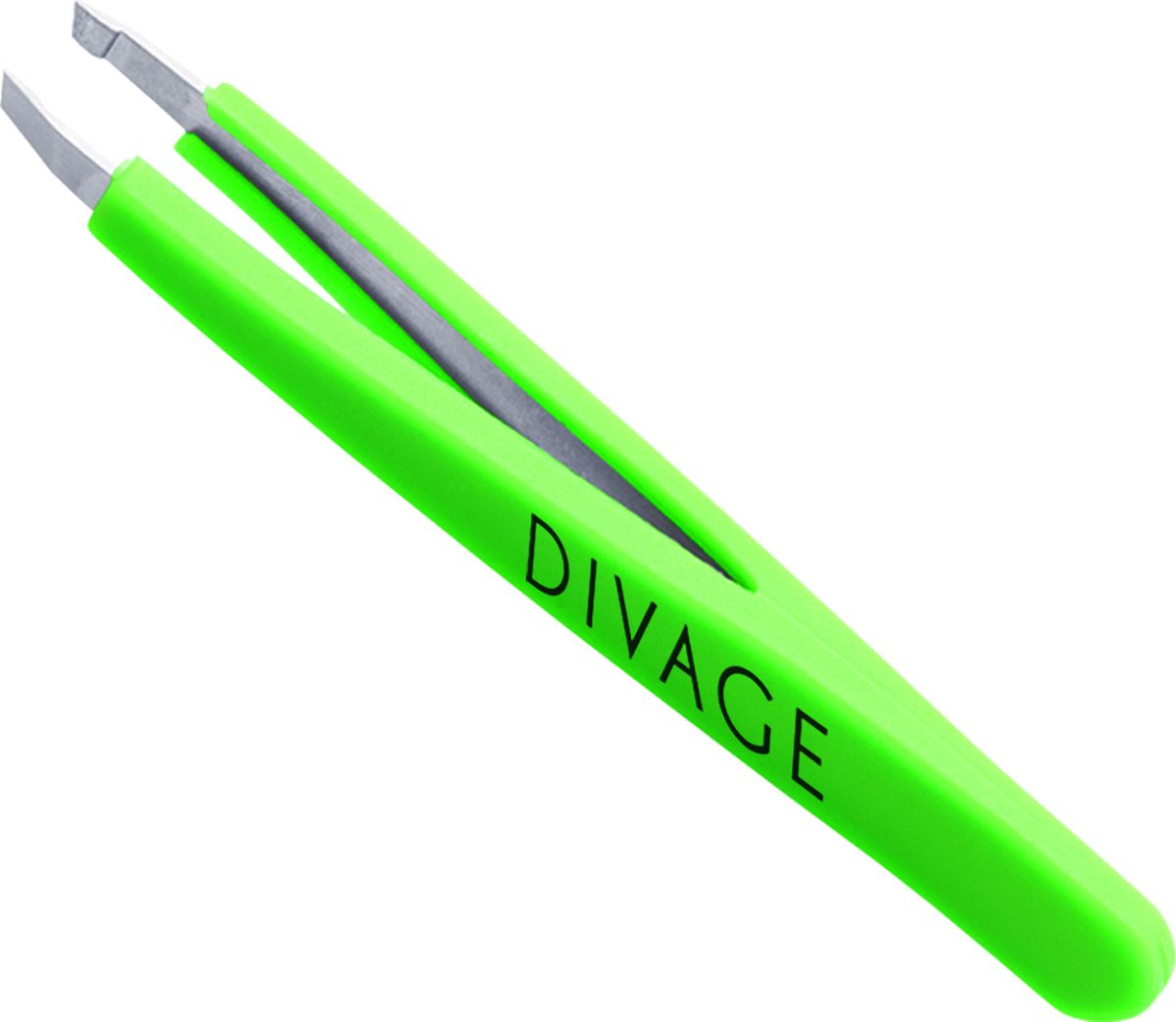 Divage Dolly Collection Пинцет для бровей, цвет: зеленыйNoda006973 Divage Dolly Collection Пинцет для бровей, цвет: зеленыйNoda006973Пинцет со скошенными кончиками Divage Dolly Collection предназначен для коррекции формы бровей. Пинцет изготовлен из нержавеющей стали и подлежит особой заточке. Идеально прилегающие заточенные кончики пинцета максимально плотно захватывают и удаляют самые тонкие и короткие волоски. Силиконовая накладка на ручках делает пинцет более удобными в использовании, а толщина стали, из которой изготовлен пинцет, не дает прогибаться рабочим поверхностям.
