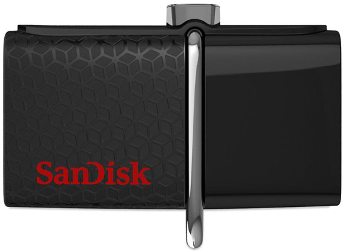 SanDisk Ultra Dual 3.0 128GB, Black USB-накопитель