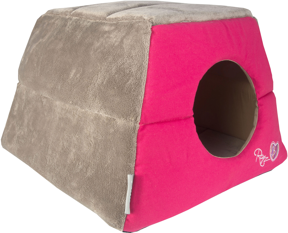 Домик-трансформер для кошек Rogz Igloo, цвет: розовый, 41 х 41 х 30 смCIP06 Домик-трансформер для кошек Rogz Igloo, цвет: розовый, 41 х 41 х 30 смCIP06Все знают, как маленькие домашние любимцы любят прятаться и наслаждаться отдыхом в уютном и закрытом от глаз укрытии.Домик-трансформер для кошек Rogz Igloo создан для того, чтобы обеспечить самый сладкий сон вашему питомцу.Два в одном: одно движение и уютный домик превращается в комфортный лежак! Идеальное убежище для вашей кошки, когда она хочет отдохнуть.
