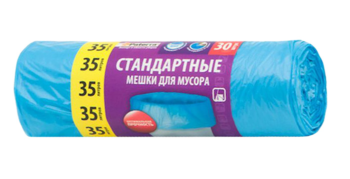 Мешки для мусора Paterra, цвет: синий, 35 л, 30 шт106-054 Мешки для мусора Paterra, цвет: синий, 35 л, 30 шт106-054Мешки Paterra, выполненные извысокопрочного и эластичного полиэтилена, обеспечатчистоту и гигиену в квартире. Они удобны для сбора иутилизации мусора,занимают мало места, практичны в использовании. Благодаря удобным размерам, мешки легко вкладываются в ведро.Количество: 30 шт.Размер мешка: 52 х 57 см.