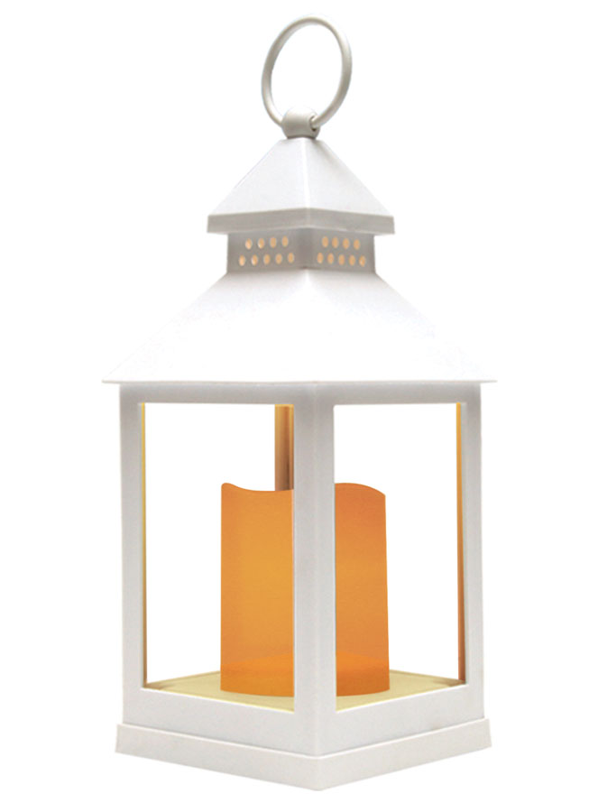 Фонарь Proffi Home, с LED свечкой, цвет: белый, 10,5 x 10,5 x 24 смPH7708 Фонарь Proffi Home, с LED свечкой, цвет: белый, 10,5 x 10,5 x 24 смPH7708Фонарь Proffi Home используется как в домашнем интерьере, так и на даче. Он выполнен из пластика и стекла.Фонарь имеет эффект мерцания и таймер. Размеры:10,5 х 10,5 х 24 см.Размеры свечи: 6 x 7 см. Работает от 3 x AAA батареек (не входят в комплект).