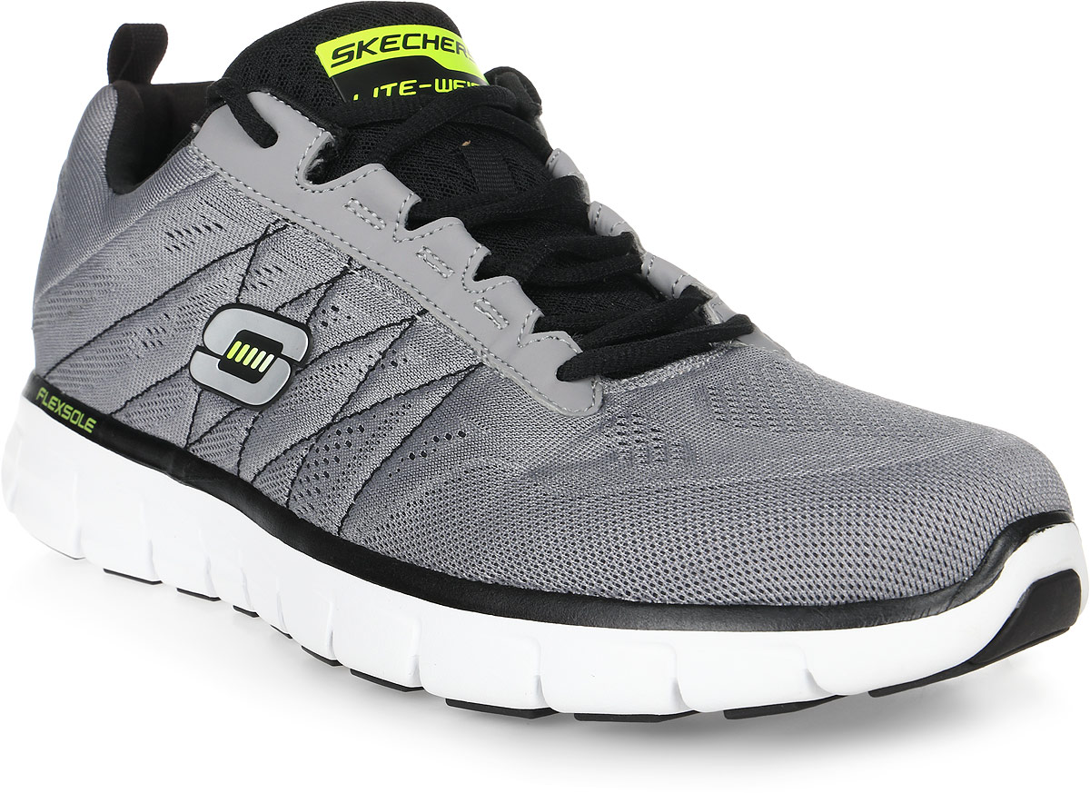 Кроссовки мужские Skechers Synergy-Power Switch, цвет: серый. 51188-LGBK. Размер 10 (43,5)51188-LGBK Кроссовки мужские Skechers Synergy-Power Switch, цвет: серый. 51188-LGBK. Размер 10 (43,5)51188-LGBKСтильные мужские кроссовки Skechers отлично подойдут для активного отдыха и повседневной носки. Верх модели выполнен из текстиля. Удобная шнуровка надежно фиксирует модель на стопе. Подошва обеспечивает легкость и естественную свободу движений. Мягкие и удобные, кроссовки превосходно подчеркнут ваш спортивный образ и подарят комфорт.