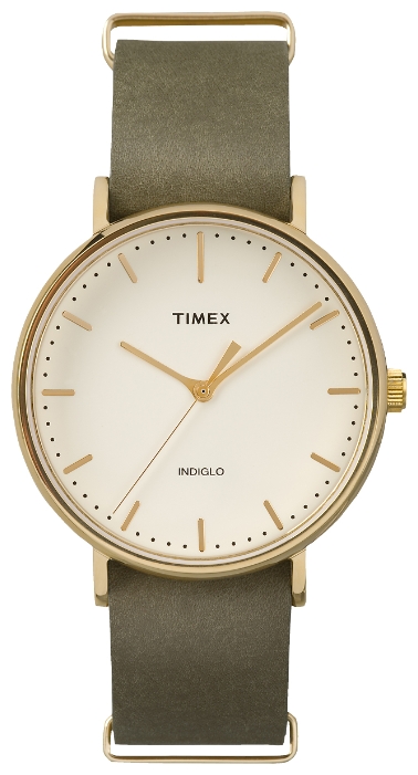 Наручные часы женские Timex Weekender, цвет: золотистый. TW2P98000