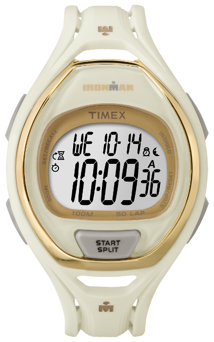 Наручные часы женские Timex Ironman, цвет: золотистый. TW5M06100
