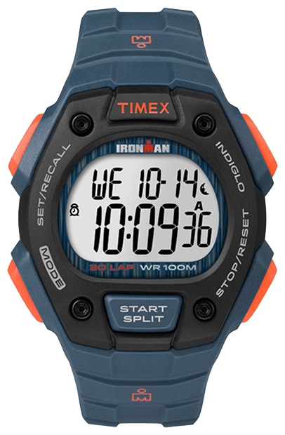 Наручные часы Timex Ironman, цвет: синий. TW5M09600