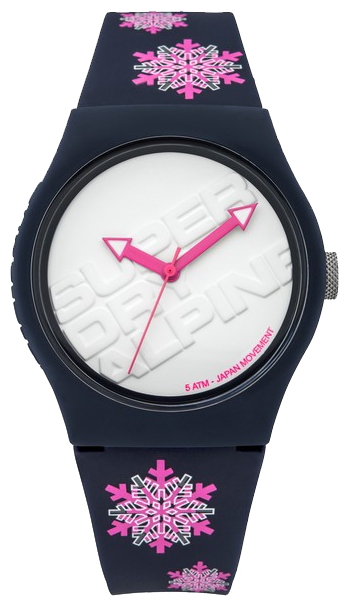 Часы наручные женские Superdry Watches, цвет: белый, синий. SYG165UP