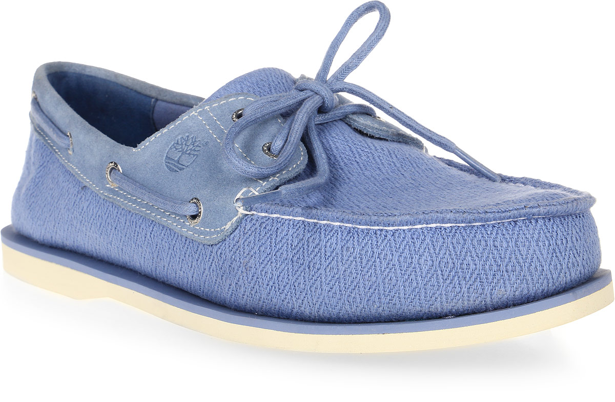 Топсайдеры мужские Timberland 2-Eye Leather and Fabric Boat, цвет: голубой. TBLA16NHW. Размер 11 (44)TBLA16NHW Топсайдеры мужские Timberland 2-Eye Leather and Fabric Boat, цвет: голубой. TBLA16NHW. Размер 11 (44)TBLA16NHWСтильные мужские топсайдеры Timberland не оставят вас равнодушным. Модель выполнена из натурального льна с элементами из замши. Оформлены декоративной прострочкой и тиснением с логотипом фирмы. Подкладка изготовлена из мягкого и прочного текстиля с замшевой нашивкой. Съемная стелька выполнена из натуральной кожи с добавлением легкого ЭВА-материала и дополнена небольшим супинатором с перфорацией. Подошва выполнена из легкой и гибкой резины, которая обеспечивает отличное сцепление с любой поверхностью. Такие модные и удобные топсайдеры займут достойное место в вашем гардеробе.