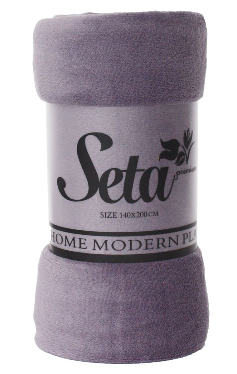 Плед Seta Велсофт Lavender Grey, 120 x 180 см02306634 Плед Seta Велсофт Lavender Grey, 120 x 180 см02306634Прекрасные пледы компании Seta окутают Вас теплом и лаской в самые суровые морозы. А в теплое время года придадут необыкновенную элегантность интерьеру Вашего дома