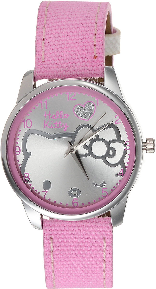 Часы наручные детские Hello Kitty, цвет: розовый. 41248