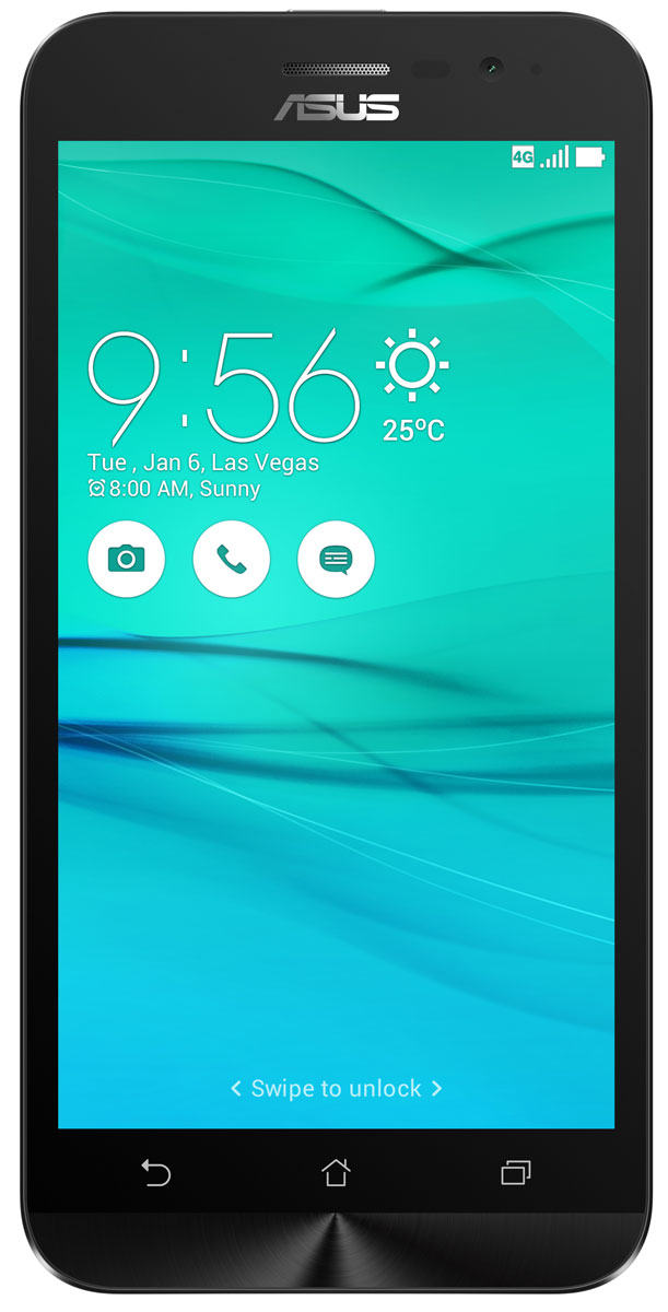 ASUS ZenFone Go ZB500KL 32GB, White90AX00A2-M02080 ASUS ZenFone Go ZB500KL 32GB, White90AX00A2-M02080Поддержка двух SIM-карт, четкое изображение, интуитивно понятный пользовательский интерфейс - все это вы найдете в новом смартфоне Asus ZenFone Go ZB500KL.Линейка мобильных продуктов Asus, разрабатываемых под общей философией Zen, - это устройства, которыми приятно пользоваться. Сочетая в себе широкую функциональность и великолепный дизайн, они идеально подходят для современного, мобильного стиля жизни.ZenFone Go выполнен в эргономичном корпусе, который удобно ложится в ладонь. Оригинальным и весьма удобным решением в его дизайне является расположенная на задней панели корпуса кнопка, с помощью которой можно делать фотоснимки, изменять громкость звука и т.д.Подчеркните свою индивидуальность, выбрав ZenFone Go своего любимого цвета из нескольких доступных вариантов. А затем установите соответствующую визуальную тему пользовательского интерфейса ASUS ZenUI.В ZenFone Go реализована эксклюзивная технология PixelMaster, представляющая собой комплекс аппаратных и программных функций, направленных на повышение качества мобильной фотографии.В режиме низкой освещенности камера смартфона объединяет каждый четыре пикселя датчика изображения в один для увеличения светочувствительности на 400%. При этом также минимизируется цветовой шум и увеличивается контрастность.В режиме увеличенного динамического диапазона (Super HDR) происходит автоматическое изменение параметров изображения с целью обеспечения равномерной засветки всей фотографии.Функция улучшения портрета позволяет автоматически украсить селфи-снимки в режиме реального времени: убрать дефекты кожи, подкорректировать черты лица и т.д.ZenFone Go оснащается двумя слотами для SIM-карт, что позволяет использовать одновременно два телефонных номера, например рабочий и личный. Применяемый в нем модуль мобильной связи уверенно работает даже в неблагоприятных условиях и может похвастать пониженным энергопотреблением, что положительно сказывается на времени автономной работы устройства.Смартфон получил обновленный интерфейс ZenUI, который стал еще более удобным, практичным и легким в использовании. ZenUI не только предоставляет всю нужную информацию в удобном для восприятия виде, но и делает это максимально красиво!Телефон сертифицирован EAC и имеет русифицированный интерфейс меню и Руководство пользователя.