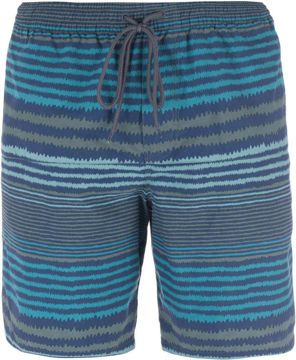 Шорты пляжные мужские Columbia Lakeside Leisure Printed Short II, цвет: серый, зеленый, синий. 1658791-967. Размер L (48/50)1658791-967 Шорты пляжные мужские Columbia Lakeside Leisure Printed Short II, цвет: серый, зеленый, синий. 1658791-967. Размер L (48/50)1658791-967Мужские шорты Lakeside Leisure Printed Short II выполнены из быстросохнущего нейлона. Легкий материал обеспечивает хороший воздухообмен. Технология Omni-Shade блокирует вредное солнечное излучение. Технология Omni-Wick отводит испарения от тела.Модель имеет широкую эластичную резинку на поясе. Объем талии регулируется при помощи шнурка. Шорты дополнены двумя втачными карманами спереди и одним карманом на молнии сзади. Внутренняя сетка обеспечивает хорошую посадку, вентиляцию и комфортное ношение.