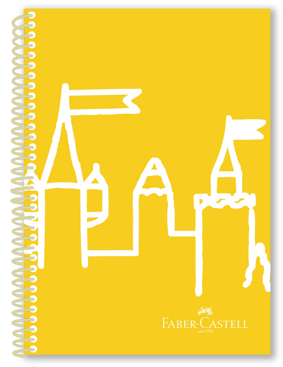 Faber-Castell Блокнот Castle 80 листов в клетку цвет желтый507035 Faber-Castell Блокнот Castle 80 листов в клетку цвет желтый507035плотность бумаги 70 гр/м280 листовсо спиралью3 варианта исполнения: в клетку, в линейку, без разметкипластиковая обложка