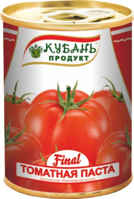 Кубань Продукт паста томатная, 140 г4630006825343 Кубань Продукт паста томатная, 140 г4630006825343Томатная паста Кубань Продукт приготовлена только из отборных российских томатов. Очень густая, с насыщенным цветом и ароматом свежих томатов.