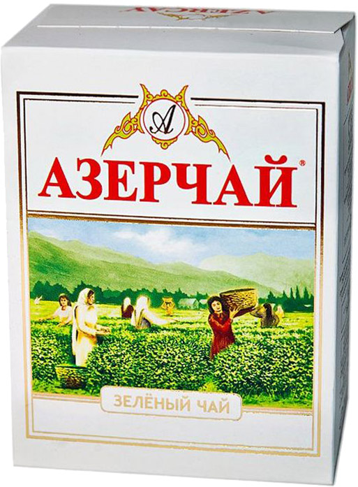 Азерчай чай зеленый листовой, 100 г4760062103090 Азерчай чай зеленый листовой, 100 г4760062103090Чай зеленый байховый высшего сорта. В сухой разогретый чайник добавить чай из расчета 1 чайная ложка на каждые 100 мл воды. Заваривают не слишком горячей водой (80°-95°C). Время заваривания до 3 мин.