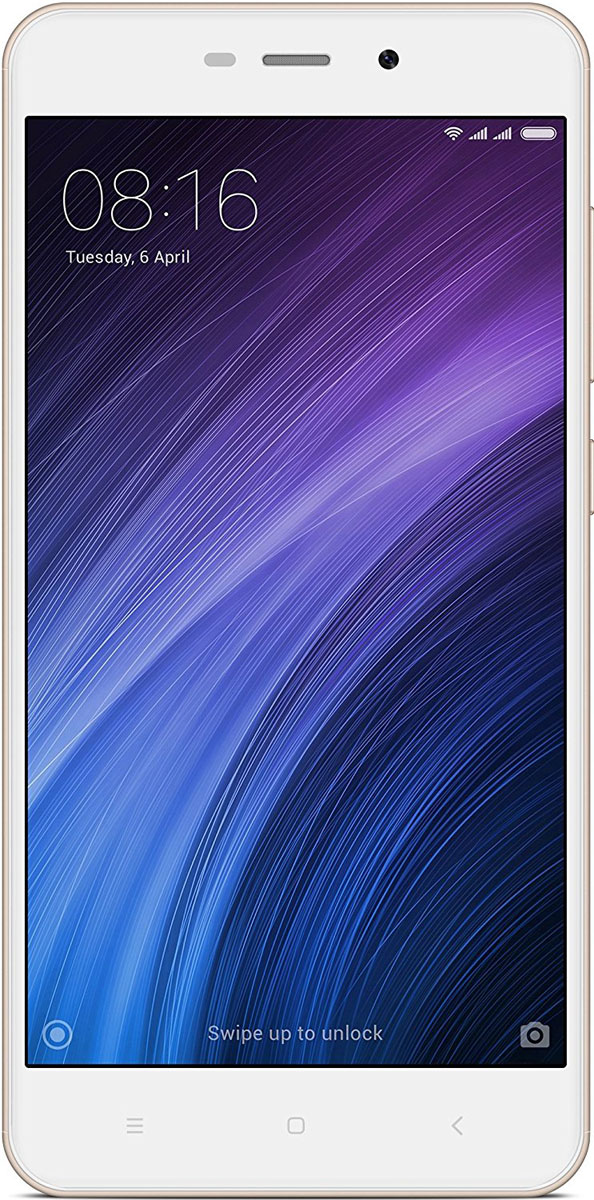 Xiaomi Redmi 4A (16GB), GoldT034005 Xiaomi Redmi 4A (16GB), GoldT034005Смартфон Xiaomi Redmi 4A стал более миниатюрным, а также обрел продолжительный автономный режим. Обладая пятидюймовым HD экраном и объемным аккумулятором в 3120 мАч, Redmi 4A весит всего лишь 131 г, а благодаря шелковистому матовому пластиковому корпусу и миниатюрным габаритам, вы вовсе не захотите выпускать его из рук.Xiaomi Redmi 4A снабжен энергоемким аккумулятором объемом в 3120 мАч, который, будучи дополненным системой MIUI8 с экономичным расходом энергии на системном уровне, а также множеством различных энергосберегающих технологий, внедренных в экран и процессор, позволяет смартфону продлить автономный режим до 7 дней.Основная камера с разрешением в 13 мегапикселей, позволит вам максимально реалистично сохранить все воспоминания: от встреч с друзьями до красивейших пейзажей. Вы устали от сортировки фотографий? Не проблема, ведь теперь смартфон не только сам может разделять снимки по альбомам и сортировать их по дате съемки, но и позволит в движении просматривать панорамные снимки, а также сохранит все скриншоты в отдельном, специально предназначенном альбоме.Встроенная функция клонирования телефона, активируемая в настройках, поможет смартфону обрести два отдельных системных пространства, одно из которых вы можете использовать, например, для повседневных дел, а второе - для своих маленьких секретов. С помощью разных ключей блокировки можно попасть в разные системные пространства, также можно открыть личные аккаунты, раздельно сохранять личные фотографии и коммерческие тайны, как будто вы имеете два телефона вместо одного.64-разрядный процессор с улучшенными техническими характеристиками Qualcomm Snapdragon 425, поддерживающий Cortex A53, улучшил вычислительные способности смартфона, а при помощи графического процессора Adreno 308, Redmi 4A сможет мгновенно открывать не только приложения, но и объемные 3D игры.Помимо выдающегося качества изображения, 5-дюймовый HD экран Redmi 4A также заботливо предоставляет режим защиты зрения. При включении данного режима, цвет экрана становится максимально приближенным по цвету к листу бумаги, благодаря чему ваши глаза не будут болеть даже при длительном использовании смартфона.Хотите загрузить на смартфон больше фильмов, фотографий или музыки? К вашим услугам более удобный карточный слот: можно одновременно вставить две сим-карты, а также можно вставить одну сим-карту и одну флэш-карту.Телефон сертифицирован EAC и имеет русифицированный интерфейс меню и Руководство пользователя.