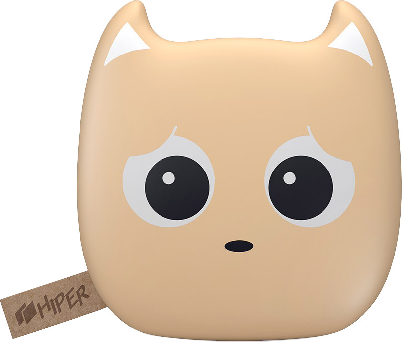 HIPER Zoo, Caramel внешний аккумулятор (7500 мАч)CARAMEL 7500 ZOO HIPER Zoo, Caramel внешний аккумулятор (7500 мАч)CARAMEL 7500 ZOOВнешний аккумулятор Hiper Zoo будет отличным приобретением как для взрослого, так и для ребенка. Он стилизован под забавную зверушку, но при этом сохраняет вполне серьезную функциональность – ёмкости батареи в 7500 мАч достаточно для трехкратной перезарядки современного смартфона.Универсальное применение. Аккумулятор может работать с телефонами, навигаторами, плеерами и высокопроизводительными планшетами – сила тока на контактах портов USB достигает 1 и 2,1 А.Удобство использования. Компактное зарядное устройство легко помещается в карман, небольшую сумочку или чехол для ноутбука. Прорезиненный корпус с эффектом софт-тач делает его приятным на ощупь и помогает надежно удерживать гаджет в руках даже при активном движении.Встроенный индикатор. Четыре светодиода отображают уровень остаточного заряда батареи, помогая не остаться без резервного источника питания в самый неподходящий момент.