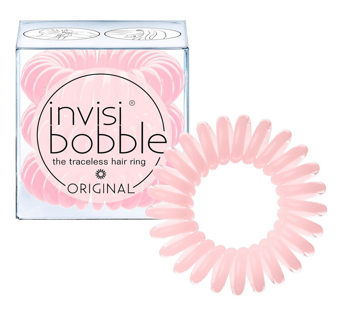 Резинка-браслет для волос Invisibobble Original Blush Hour, 3 шт