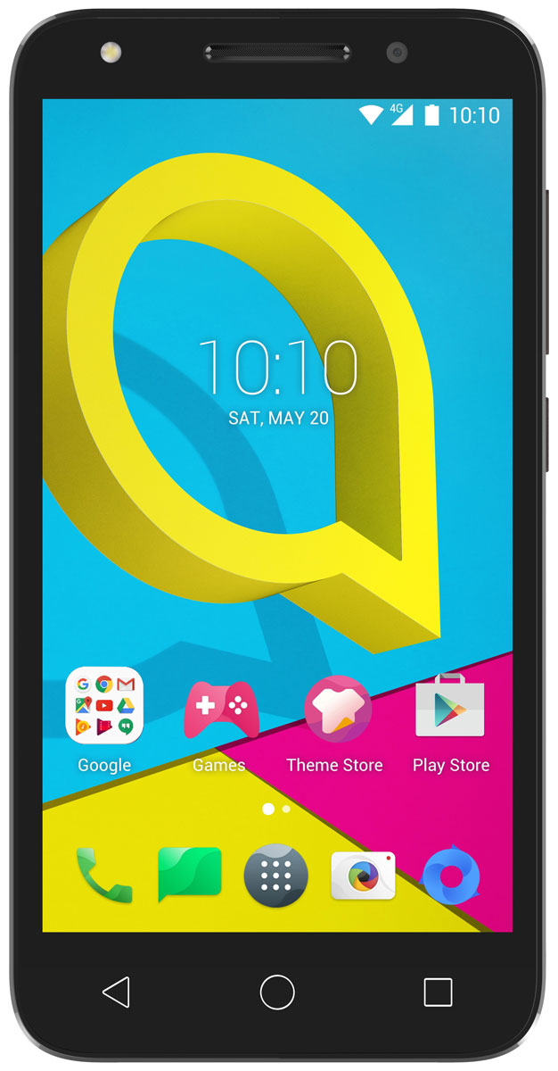 Alcatel OT-5044D U5, Cocoa Grey4894461446837 Alcatel OT-5044D U5, Cocoa Grey4894461446837Благодаря изящному дизайну Alcatel OT-5044D U5 излучает очарование со всех сторон.Яркий и четкий IPS экран смартфона Alcatel OT-5044D U5 с диагональю 5 дюймов позволит вам наслаждаться кино, играми и другими развлечениями.Четырехъядерный процессор обеспечивает плавную работу сразу нескольких приложений, запущенных одновременно. А благодаря технологии 4G LTE вы сможете быстрее загружать видео и с комфортом просматривать страницы в Интернете.Благодаря 5-мегапиксельной основной камере со множеством фильтров и автофокусом на лице, а также 2-мегапиксельной фронтальной камере вы можете создавать яркие и интересные фотоснимки.Используйте встроенный в телефон приёмник GPS для определения своего местоположения с точностью до нескольких метров.Общайтесь в социальных сетях, выкладывайте фото и видео, скачивайте любимые приложения с Alcatel OT-5044D U5. Ваши возможности не ограничены благодаря 4G и Wi-Fi подключениям, а также новейшей версии Android.Телефон сертифицирован EAC и имеет русифицированный интерфейс меню и Руководство пользователя.