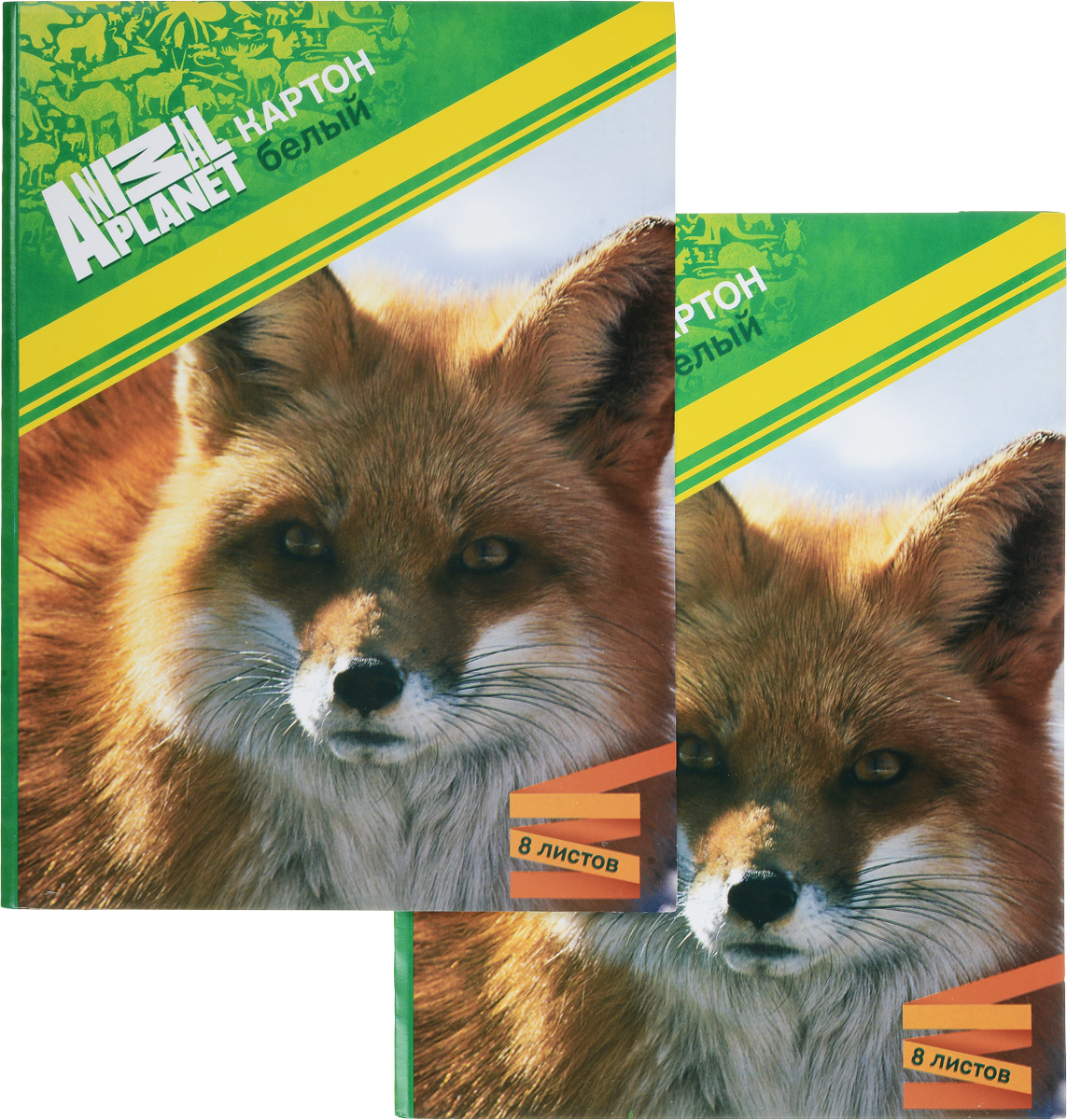 Action! Набор белого мелованного картона Animal Planet 8 листов 2 штAP-AWP-8/8 Action! Набор белого мелованного картона Animal Planet 8 листов 2 штAP-AWP-8/8Набор белого мелованного картона Action! Animal Planet позволит создавать всевозможные аппликации и поделки. Набор состоит из 8 листов формата А4 одностороннего белого картона. Создание поделок из картона позволяет ребенку развивать творческие способности, кроме того, это увлекательный досуг. Набор включает в себя 2 картонные папки, по 8 листов в каждой. УВАЖАЕМЫЕ КЛИЕНТЫ! Обращаем ваше внимание на возможные изменения в дизайне упаковки.