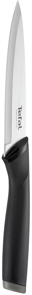 Нож многофункциональный Tefal Comfort, длина лезвия 12 смK2213914 Нож многофункциональный Tefal Comfort, длина лезвия 12 смK2213914Нож многофункциональный Tefal Comfort предназначен для нарезки и измельчения любых продуктов. Лезвие выполнено из нержавеющей стали. Эргономичная ручка из материала Comfort touch в чувствительной зоне использования гарантирует оптимальный комфорт. Нож удобно использовать и хранить благодаря защитному чехлу. Можно мыть в посудомоечной машине.