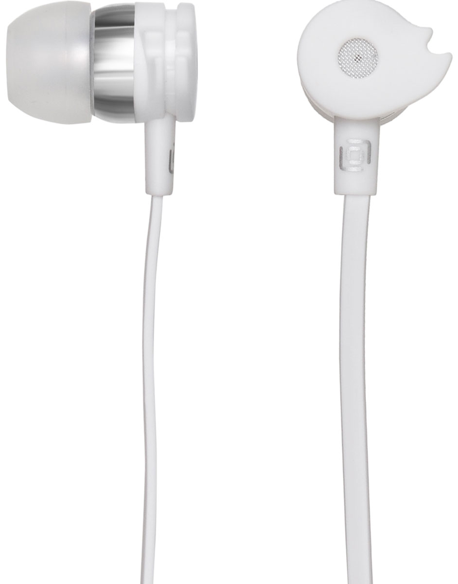 Oklick HS-S-210, White наушникиHS-S-210 Oklick HS-S-210, White наушникиHS-S-210Oklick HS-S-210 - подходящий выбор для тех, кто не может представить свою жизнь без любимой музыки отменного качества, звучащей в ушах в пути, во время занятий спортом и любое другое удобное время.Наушники плотно и надежно фиксируются в ушной раковине благодаря специальной форме амбушюр, что выгодно отличает ее от других проводных моделей. Легковесная конструкция делает ношение этого устройства невероятно комфортным.Акустические характеристики гарнитуры Oklick HS-S-210 обеспечивают естественное звучание на средних частотах и четкую детализацию звуков при прослушивании музыки и аудиокниг.Данная модель оснащена кнопкой ответа на вызов и микрофоном, закрепленными на проводе, поэтому ее можно использовать при подключении не только к компактной аудиотехнике, но и смартфону.