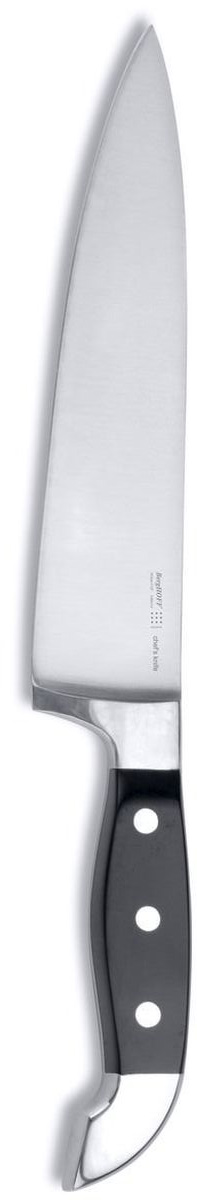 Нож поварской BergHOFF Orion, длина лезвия 20 см1301716 Нож поварской BergHOFF Orion, длина лезвия 20 см1301716Нож поварской BergHOFF Orion - эргономичная форма ручки с выемками для удобного и безопасного держания, разработана с учетом формы руки и выполняемого вида работ.