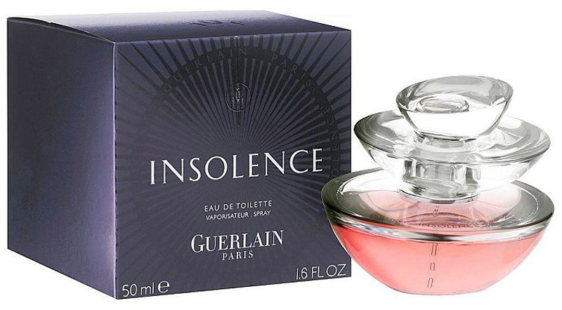 Guerlain Insolence туалетная вода женская, 50 мл08898 Guerlain Insolence туалетная вода женская, 50 мл08898Insolence Guerlain - это аромат для женщин, принадлежит к группе ароматов цветочные фруктовые. Insolence выпущен в 2006. Insolence был создан Maurice Roucel и Sylvaine Delacourte. Верхние ноты: Малина, Бергамот, Красные ягоды и Лимон; ноты сердца: Апельсиновый цвет, Фиалка и Роза; ноты базы: Ирис, Сандал, Бобы тонка, Мускус и cмолы.
