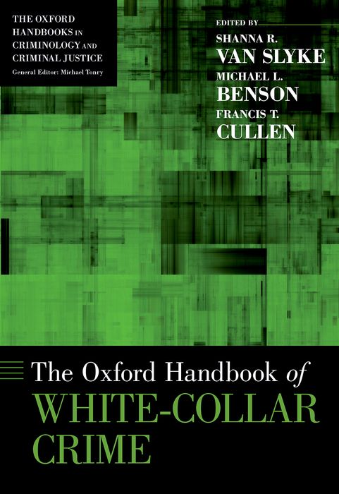 The Oxford Handbook of White-Collar Crime handbook of online pedagogy