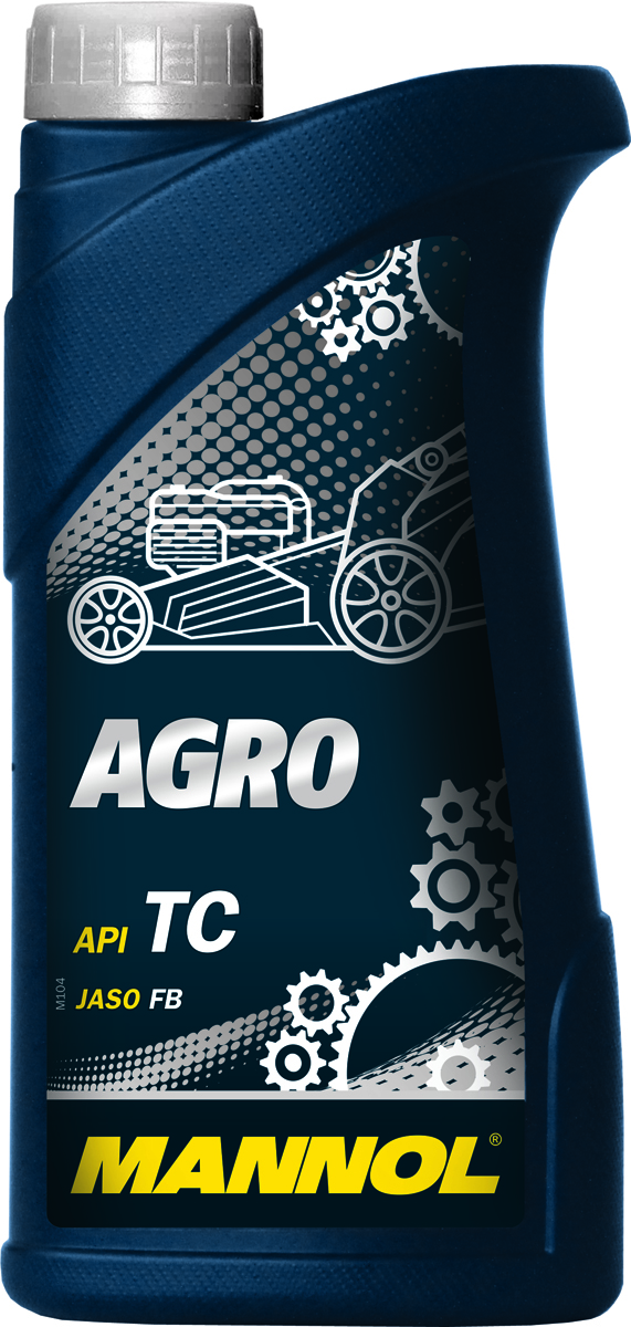 Масло моторное MANNOL Agro API TC, минеральное, 1 л1435 Масло моторное MANNOL Agro API TC, минеральное, 1 л1435Моторное масло Mannol Agro TC - высококачественное моторное масло для двухтактных двигателей минитракторов, газонокосилок, триммеров, культиваторов, цепных и дисковых бензопил, специальной техники для лесного хозяйства и другого садового оборудования, где используется раздельная система смазки или непосредственное смешение с топливом. Беззольный пакет присадок обеспечивает высокую степень сгорания и значительно увеличивает моторесурс сельско- хозяйственных агрегатов. Соответствует строгим экологическим требованиям по биоразлагаемости в почве. Для выбора правильной концентрации следуйте предписаниям производителей техники.Допуски и соответствия - JASO FB.Класс качества по API: TC.Вязкость при 100°C: 10,17 CSt.Вязкость при 40°C: 79,54 CSt.Индекс вязкости: 109.Плотность при 15°C: 883 kg/m3.Температура вспышки COC: 158 °C.Температура застывания: -27 °C.Щелочное число: 1,12 gKOH/kg.Товар сертифицирован.