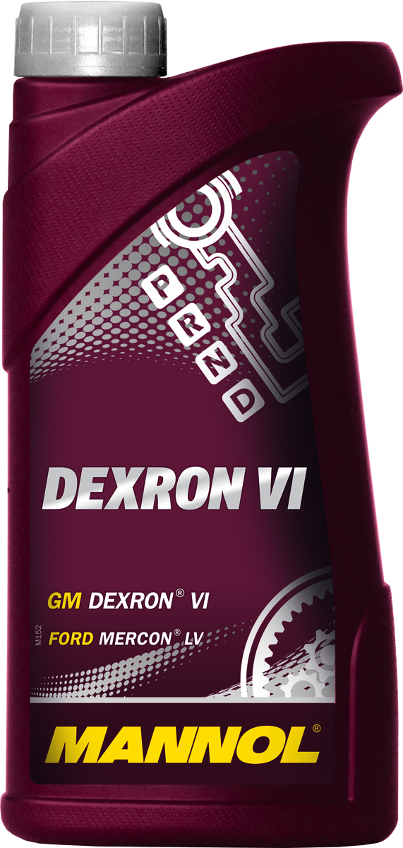 Масло трансмиссионное MANNOL Dexron VI, синтетическое, 1 л1371 Масло трансмиссионное MANNOL Dexron VI, синтетическое, 1 л1371Трансмиссионное масло Mannol Dеxron VI - жидкость высочайшего качества для автоматических трансмиссий легковых и грузовых автомобилей, предписывающих применение стандарта GM Dexron VI или более раннего поколения Dexron. Благодаря использованию высококачественных базовых масел и эффективного пакета присадок жидкость обладает улучшенными фрикционными характеристиками, обеспечивая четкое переключение передач в любых условиях вождения и продлевая срок службы АКПП. Mannol Dexron VI рекомендуется к применению в новых шестиступенчатых АКПП автомобилей GM, BMW, Land Rover, Jaguar. Может использоваться в широком диапазоне эксплуатационных условий. Продукт имеет допуски / соответствует спецификациям / продуктам: GM DEXRON VI, FORD Mercon LV, TOYOTA Type WS, HYUNDAI SP-IV, NISSAN Matic S, ALLISON C4, CHRYSLER ATF +4, SHELL M-1375.4, JASO 1A, MB 236.14.Товар сертифицирован.