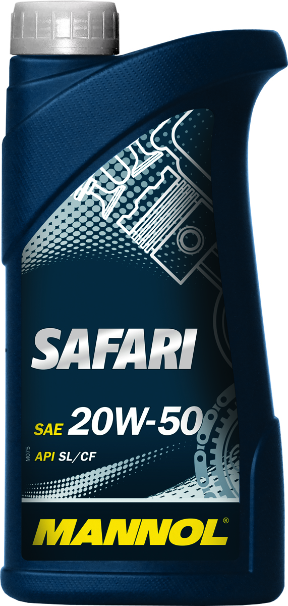 Масло моторное MANNOL Safari, 20W-50, минеральное, 1 л1225 Масло моторное MANNOL Safari, 20W-50, минеральное, 1 л1225Моторное масло Mannol Safari - всесезонное моторное масло на глубокоочищенной минеральной основе, разработанное для применения в высокофорсированных бензиновых и дизельных двигателях с турбонаддувом и без, работающих в тяжелых условиях эксплуатации. Содержит малозольный пакет присадок, способствующий продлению рабочего ресурса катализатора дожига отработавших газов. Отличается стабильной вязкостью в течение всего срока эксплуатации. Гарантирует надежную работу двигателя при экстремальных нагрузках.Вязкость при -15°C: 8200 CP. Вязкость при 100°C: 18 CSt. Вязкость при 40°C: 158 CSt. Индекс вязкости: 125. Плотность при 15°C: 890 kg/m3. Температура вспышки COC: 240 °C. Температура застывания: -24 °C. Щелочное число: 6,3 gKOH/kg. Товар сертифицирован.