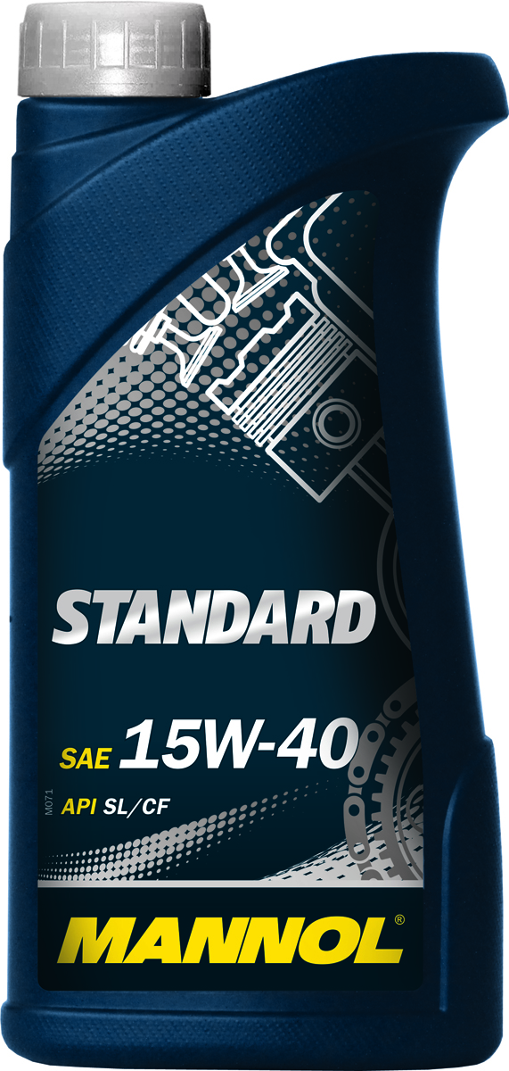 Моторное масло MANNOL Standard, 15W-40, API SL/CF, минеральное, 4 л1246 Моторное масло MANNOL Standard, 15W-40, API SL/CF, минеральное, 4 л1246Mannol Standard 15W40 - всесезонное универсальное моторное масло на глубокоочищенной минеральной основе, разработанное для применения в высокофорсированных бензиновых и дизельных двигателях с турбонаддувом и без. Обладает высокими моющедиспергирующими и антиокислительными свойствами. Содержит малозольный пакет присадок, способствующий продлению рабочего ресурса катализатора дожига отработавших газов. Обеспечивает надежную работу двигателя в жестких условиях эксплуатации.