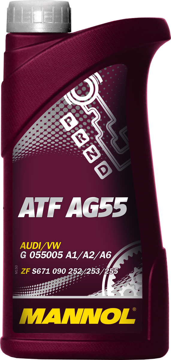 Трансмиссионное масло MANNOL ATF AG55, синтетическое, 1 л2706 (ПО) Трансмиссионное масло MANNOL ATF AG55, синтетическое, 1 л2706 (ПО)Mannol ATF AG55 - специальная высококачественная синтетическая жидкость, предназначенная для современных 6-ступенчатых автоматических коробок передач леговых автомобилей и коммерческой техники. Обеспечивает комфортное переключение передач при низких температурах, защищает от износа пары трения, и способствует продлению срока службы АКПП. Продукт имеет допуски / соответствует спецификациям / продуктам: BMW 83220142516 (1375.4)/83220144137 FORD Mercon SP HYUNDAI 040000C90SG JAGUAR C2C 8432 LAND ROVER TYK500050 VW G 055005 A1/A2/A6 ZF S671 090 252/253/255