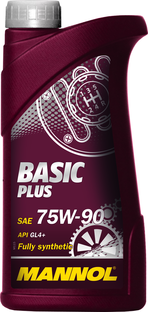 Масло трансмиссионное MANNOL Basic Plus, 75W-90, синтетическое, 1 л1321 Масло трансмиссионное MANNOL Basic Plus, 75W-90, синтетическое, 1 л1321Трансмиссионное масло MANNOL Basic Plus - полностью синтетическое высоко-качественное трансмиссионное масло, предназначенное для смазки коробок передач с интегрированными дифференциалами. Обеспечивает высокую защиту дифференциала и увеличивает срок его службы. Способствует продлению срока между заменами масла. Превосходит большинство требований автопроизводителей. Продукт имеет допуски / соответствует спецификациям / продуктам: MIL-L 2105, VW 501.50.Класс качества по API: GL 4+.Вязкость при 100°C: 15,3 CSt.Вязкость при 40°C: 87,3 CSt.Индекс вязкости: 186.Плотность при 15°C: 868 kg/m3. Температура застывания: -36 °C.Товар сертифицирован.