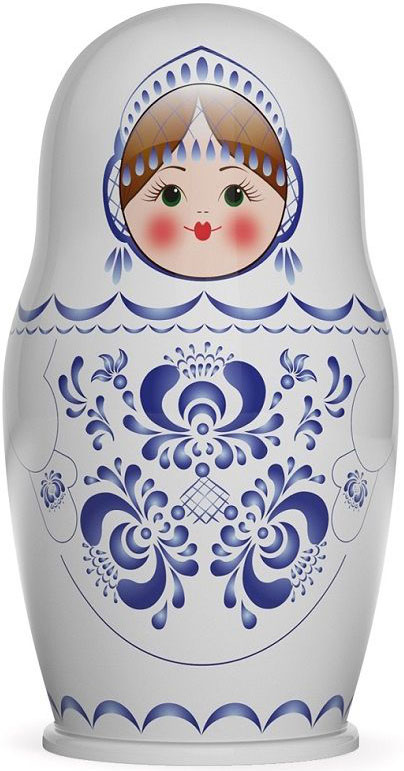 HIPER Matreshka, Winter внешний аккумулятор (5000 мАч)MATRESHKA 5000 WINTER HIPER Matreshka, Winter внешний аккумулятор (5000 мАч)MATRESHKA 5000 WINTERВнешний аккумулятор Hiper Power Bank Матрёшка выполнен по мотивам классической игрушки Гжель и символизирует собой русскую зиму. Аккумулятор не разбирается как классический русский сувенир, но зато способен, благодаря емкости 5000 мАч, в среднем полтора-два раза полностью зарядить среднестатистический смартфон. Аккумулятор предназначен для зарядки мобильных устройств по USB. Такой аккумулятор также является прекрасным подарком или сувениром, который органично сочетает в себе функциональность и оригинальный дизайн.СовместимостьВнешнюю батарею можно использовать для питания мобильных гаджетов, в том числе с аккумуляторами повышенной ёмкости (планшеты).