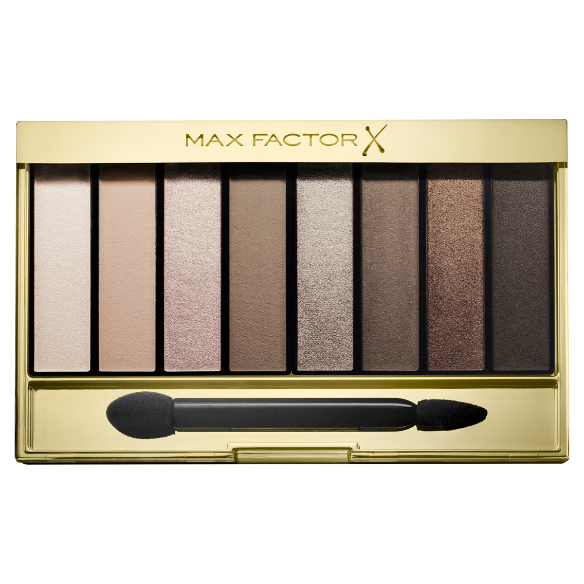 Max Factor Тени для век Masterpiece Nude Palette, Тон 01 cappuccino81597878 Max Factor Тени для век Masterpiece Nude Palette, Тон 01 cappuccino81597878Max Factor Masterpiece Nude Palette — это универсальная палитра теней для придания выразительности глазам. Благодаря восьми идеально подобранным оттенкам ты можешь создать гламурный макияж глаз в стиле «нюд». Идеально подобранные оттенки теней, от приглушенных до насыщенных, позволяют подчеркнуть выразительность глаз, создавая множество образов — от повседневных нюдовых до соблазнительных смоки. Формула: Запеченные тени отдают больше пигмента для более яркого, насыщенного цвета. Тени из палетки легко накладываются и имеют бархатистую текстуру. Они делятся на матовые, шиммерные и блестящие. Выбери из трех палеток ту, которая подходит твоему тону кожи. Найди палитру, которая идеально подходит для твоего тона кожи: Cappuccino Nudes для теплых тонов кожи; Rose Nudes для холодных тонов кожи; Golden Nudes для темных тонов кожи.