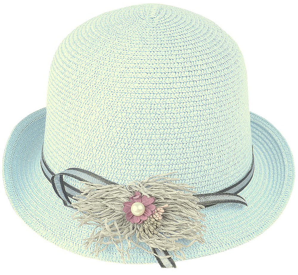 Шляпа женская Dispacci, цвет: голубой. 51970. Размер 56/58