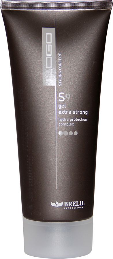 Brelil Logo S9 Gel Extra Strong Гель экстра сильной фиксации 200 млB202041 Brelil Logo S9 Gel Extra Strong Гель экстра сильной фиксации 200 млB202041Brelil Logo S 9 GEL EXTRA STRONG Гель экстра сильной фиксации является идеальным средством для создания и моделирования причёсок любой сложности, отлично подходит для коротких волос. Средство основано на технологии Hydra Protection Complex это специальный защитный комплекс, который нормализует гидро-липидный баланс волос и сохраняет оптимальный уровень увлажнённости даже при применении других стайлинговых средств. Гель Брелил Extra Strong также обладает замечательной и полезной возможностью осуществлять реконструкцию структуры повреждённых волос, при этом обеспечивая им защиту от агрессивных внешних факторов. Гель Brelil Logo S9 Gel Extra Strong совершенно не травмирует волосы, сохраняет их блеск и увлажнённость и позволяет создать уже сегодня такую причёску, о которой Вы мечтали вчера. Степень фиксации: экстра сильная фиксация (уровень 9).