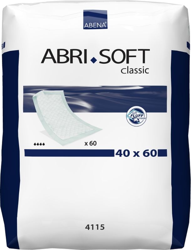 Abena Пеленки впитывающие Abri-Soft Classic 40 х 60 см 60 шт