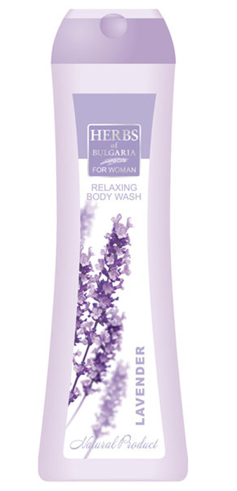 Herbs of Bulgaria Lavender Релаксирующий гель для душа для женщин, 250 мл