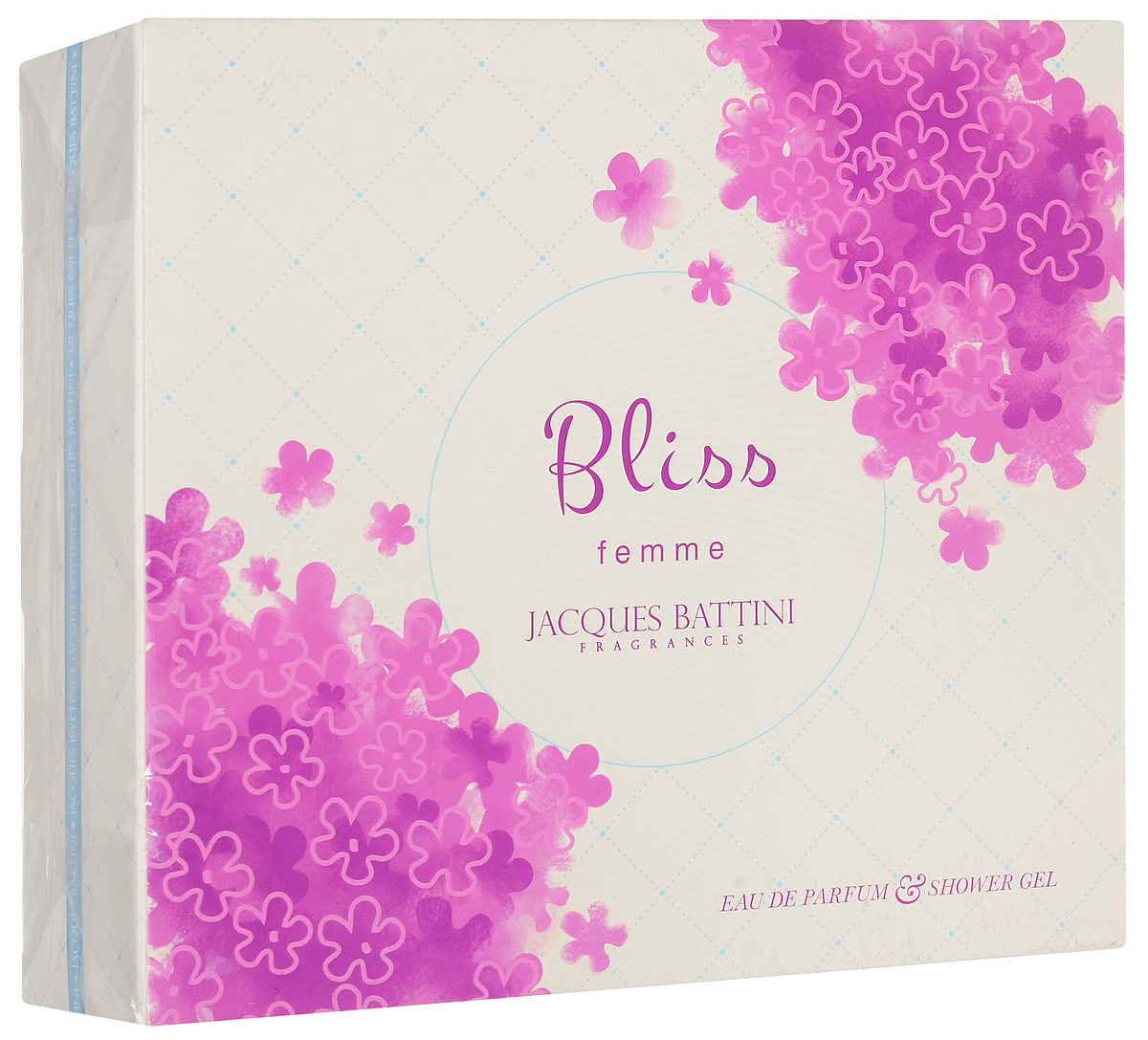 Jacgues Battini Cosmetics Подарочный Набор (Парфюмерная вода для женщин Bliss, 100 мл + гель для душа Bliss, 200 мл)5902020049586 Jacgues Battini Cosmetics Подарочный Набор (Парфюмерная вода для женщин Bliss, 100 мл + гель для душа Bliss, 200 мл)5902020049586это аромат для женщин, принадлежит к группе ароматов цветочные фруктовые. Bliss выпущен в 2012. Верхние ноты: Яблоко, Лимон и Морские ноты; ноты сердца: Жасмин, Гелиотроп и Персик; ноты базы: Мускус, Корень ириса и Амбра.принадлежит к группе ароматов цветочные фруктовые. Верхние ноты: Зеленое яблоко, Цитрусы и Морские ноты; ноты сердца: Жасмин, Гелиотроп и Персик; ноты базы: Мускус, Корень ириса и Амбра. УВАЖАЕМЫЕ КЛИЕНТЫ! Обращаем ваше внимание на возможные изменения в дизайне упаковки. Качественные характеристики товара и его размеры остаются неизменными. Поставка осуществляется в зависимости от наличия на складе.