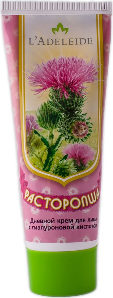 LAdeleide Крем для лица Расторопша для всех типов кожиКС-182 LAdeleide Крем для лица Расторопша для всех типов кожиКС-182Косметический крем содержит живительное масло расторопши и комплекс важнейших витпминов. При регулярном использовании способствует увлажнению и омоложению кожи. Гиалуроновая кислота в составе помогает улучшить цвет и подтянуть овал лица