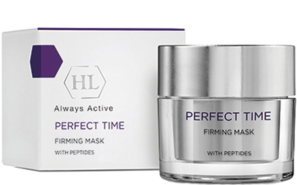Holy Land Подтягивающая маска Perfect Time Firming Mask, 50 мл141087 Holy Land Подтягивающая маска Perfect Time Firming Mask, 50 мл141087Укрепляющая подтягивающая маска, обогащенная растительными экстрактами и минералами.Активные ингредиенты: Карбонат магния, пальмитоил изолейцин, экстракт граната, экстракт камнеломки, экстракт красного винограда, экстракт шелковицы, экстракт шлемника байкальского, аллантоин.Способ применения: Раз в неделю наносите маску равномерным слоем на чистую кожу и оставьте на 15-20 мин. Смойте мягкой влажной тканью. Завершите процедуру кремом Perfect Time Deep Acting Night Cream.Объем: 50 мл