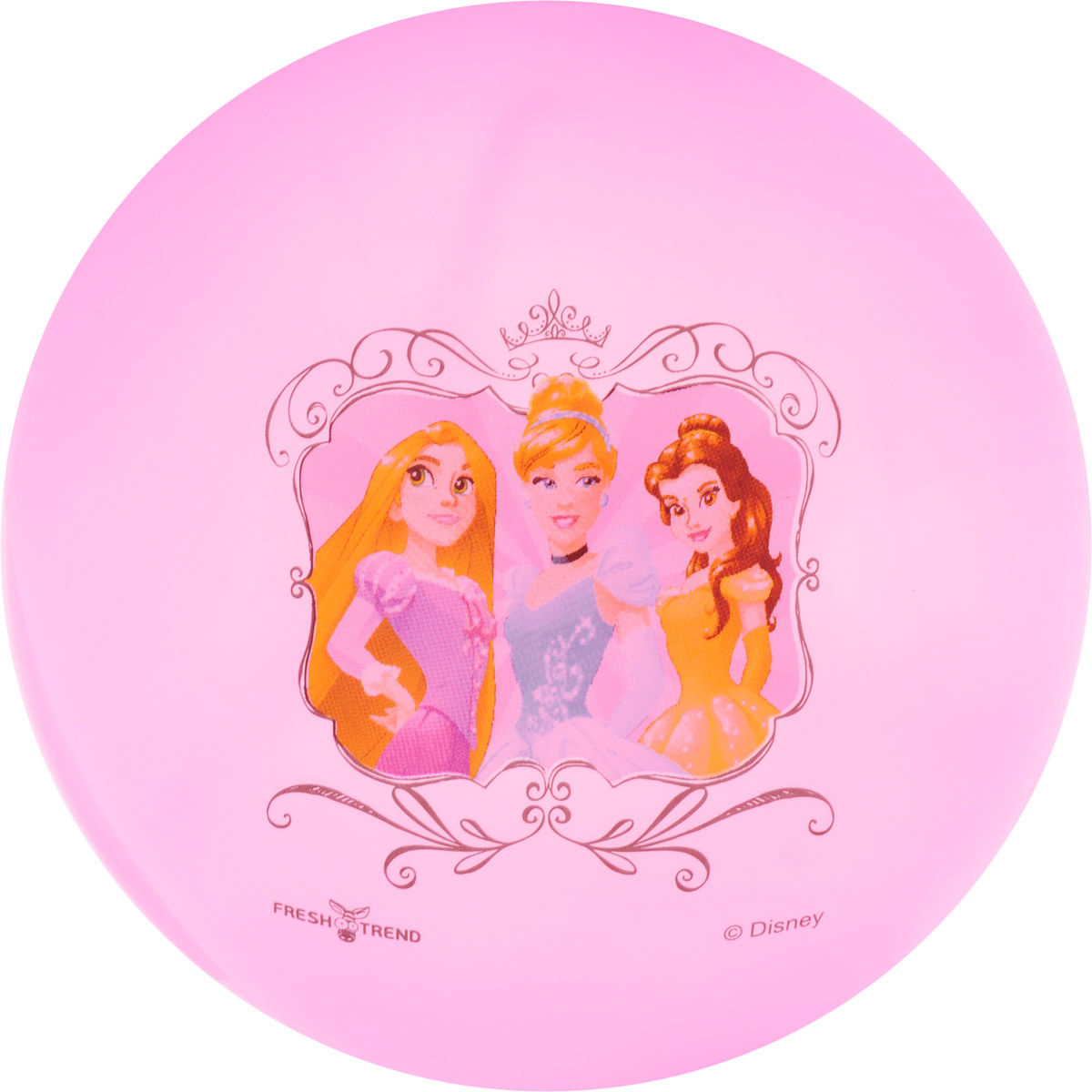 Fresh Trend Мяч детский Принцессы цвет розовый 32 см