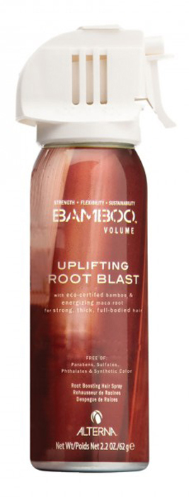 Alterna Bamboo Volume Uplifting Root Blast Невесомый спрей для экстремального объема, 75 мл45411.I Alterna Bamboo Volume Uplifting Root Blast Невесомый спрей для экстремального объема, 75 мл45411.IВходящий в состав спрея экстракт бамбука моментально придает волосам силу; экстракт из клубней перуанской Маки; экологически чистый натуральный источник чистых белков, минералов, антиоксидантов и аминокислот; утолщает волосы, обеспечивает невероятную плотность и эластичность, эффективное насыщение питательными веществами и реминерализация создают невесомый динамичный объем.Инновационный суперсухой спрей Alterna Bamboo Volume Uplifting Root Blast для создания и фиксации прикорневого объема. Не склеивает, не утяжеляет волосы, гарантирует длительный и максимальный прикорневой объем.Результат: Средство используется на сухих волосах и насыщает их невероятным объемом, придает им полноту и поднимает прямо у корней, придавая объем там, где это так необходимо. Обладает свежим и запоминающимся ароматом - нотки тропического дождя смешиваются с запахом юной листвы бамбука, группу дополняет волнующий ореол белого мускуса.Объем: 75 мл