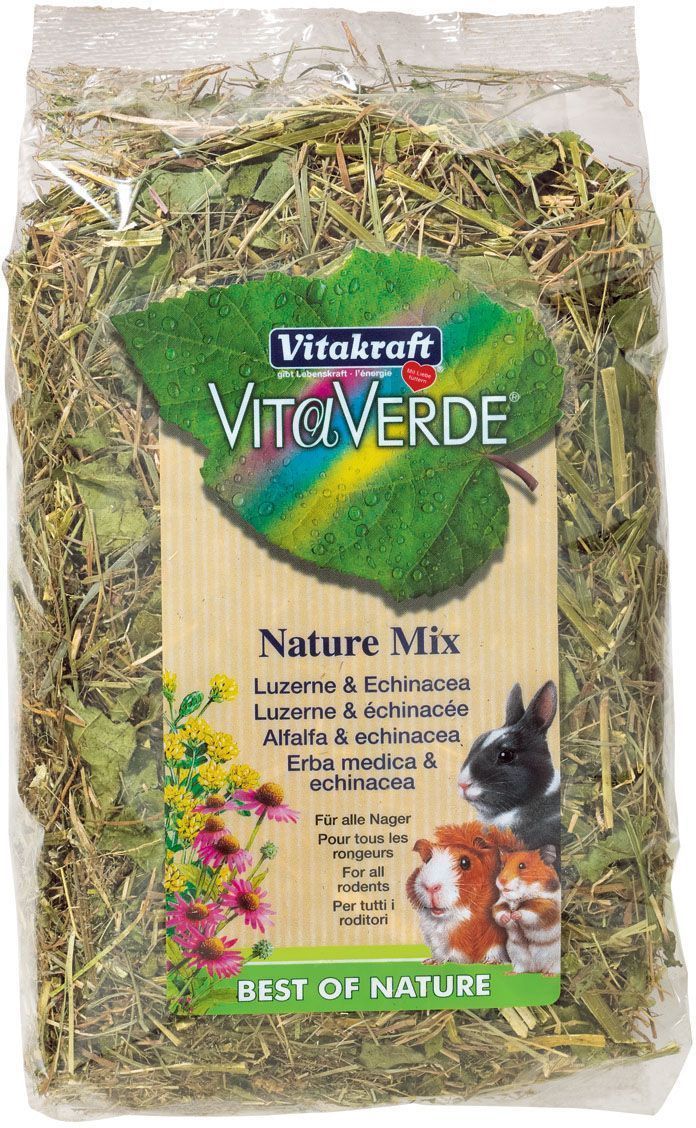 Лакомство для грызунов Vitakraft Vita Verde, с люцерной и эхинацеей, 125 г25690 Лакомство для грызунов Vitakraft Vita Verde, с люцерной и эхинацеей, 125 г25690Натуральный комплекс VitaVerde из люцерны и эхинацеи является травяной основой в дополнение к различным диетам. Укрепляет костную систему, иммунитет, нормализует минеральный обмен веществ. Состав: люцерна 34%, эхинацея 33%, луговая трава 33%. Вес 125 г. Товар сертифицирован.