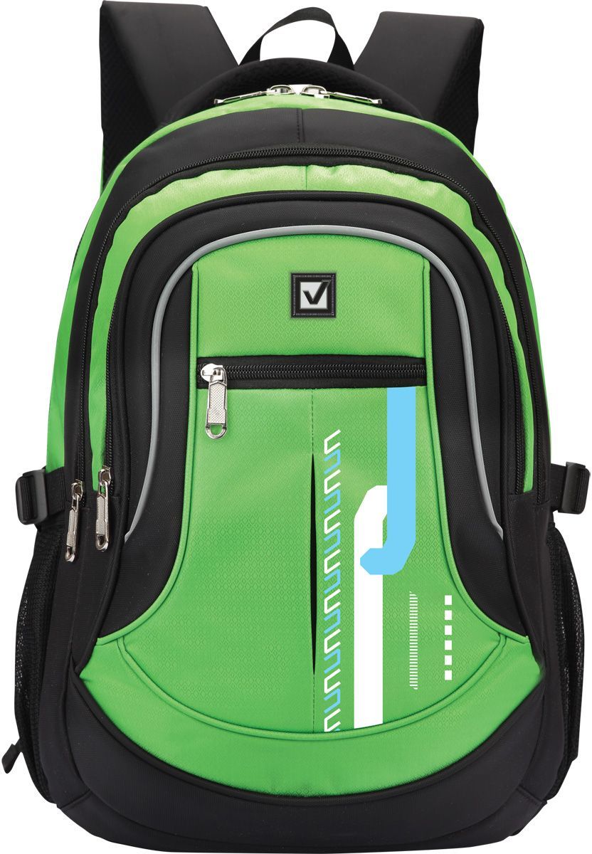 Brauberg Рюкзак Лайм225524 Brauberg Рюкзак Лайм225524Яркий, практичный рюкзак станет надежным спутником для тех, кто ведет активный образ жизни. Модель подходит как для учебы, так и для отдыха или спорта.• 2 отделения, 4 кармана. • Формоустойчивая спинка. • Ремни регулировки объема. • Водоотталкивающая ткань. • Размер: 46х34х18 см. • Объем: 30 литров.