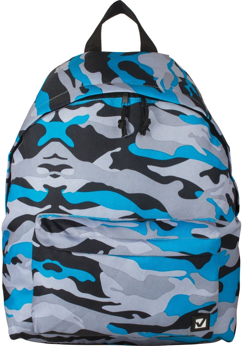 Brauberg Рюкзак Камуфляж цвет голубой226407 Brauberg Рюкзак Камуфляж цвет голубой226407Рюкзак Brauberg Камуфляж предназначен для учеников старших классов и студентов. Надежный рюкзак со стильным дизайном подчеркнет индивидуальность, а неизменная функциональность великолепно проявит себя в любой ситуации.Рюкзак содержит одно отделение на застежке-молнии. На лицевой стороне изделия располагается вместительный карман на молнии. Рюкзак оснащен текстильной петлей для переноски в руке и широкими лямками регулируемой длины.